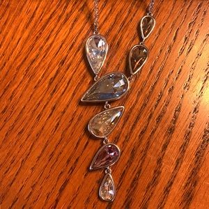 NIB Touchstone Crystal Swarovski Sand of Time Necklace BEAUTIFUL Price now FIRM